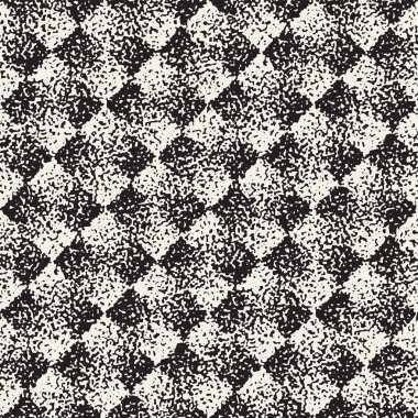 Gürültülü soyut geometrik şekiller arka plan dokulu. Vektör Dikişsiz vintage grungy desen.