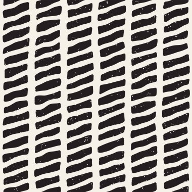 El çizimi, pürüzsüz bir şekil. Siyah beyaz soyut geometrik döşeme arkaplanı. vektör biçiminde karalama çizgisi kafesi