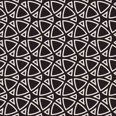 Vektör seamless modeli. Modern şık doku. Geometrik arka plan yinelenen. Çizgili kafes ızgara. Doğrusal grafik tasarım.