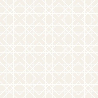 Vektör ince seamless modeli. Modern şık doku. Geometrik arka plan yinelenen. Çizgili kafes ızgara. Doğrusal grafik tasarım.