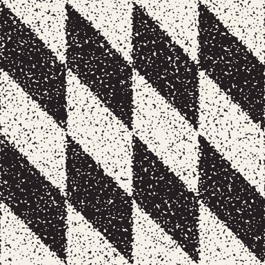 Gürültülü soyut geometrik şekiller arka plan dokulu. Vektör Dikişsiz vintage grungy desen.