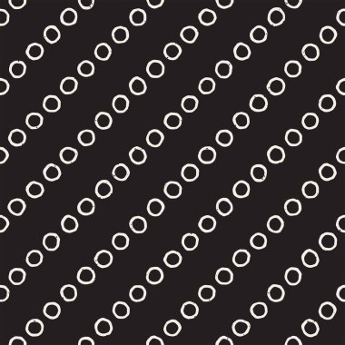 Elle çizilmiş stil etnik seamless modeli. Grungy geometrik şekiller arka plan siyah ve beyaz.