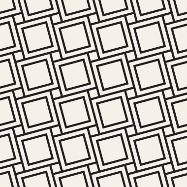 Vektör seamless modeli. Modern şık doku. Geometrik arka plan yinelenen. Çizgili kafes ızgara. Doğrusal grafik tasarım.
