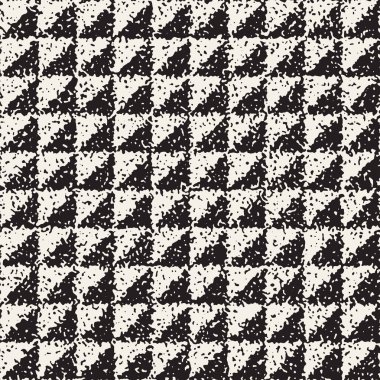 Gürültülü soyut geometrik şekiller arka plan dokulu. Vektör Dikişsiz vintage grungy desen.