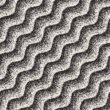 Gürültülü soyut geometrik şekiller arka plan dokulu. Vektör Dikişsiz vintage grungy desen.