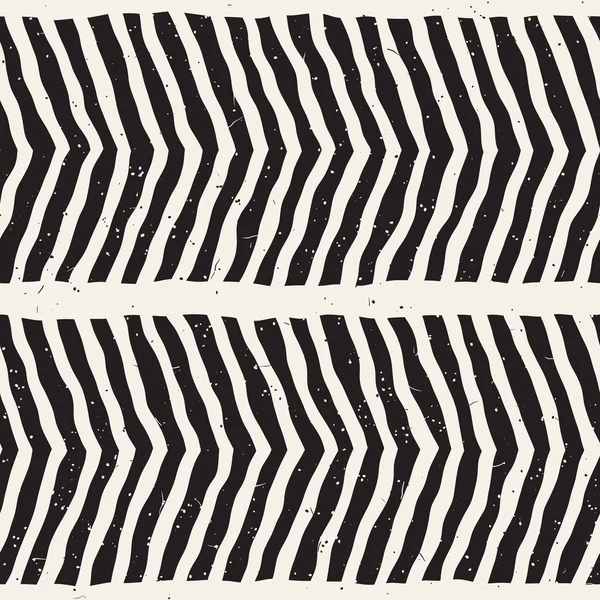 El ile Dikişsiz desen fırça darbeleriyle çizilmiş. Doodle grunge illüstrasyon mürekkep. Geometrik tek renkli vektör desen.