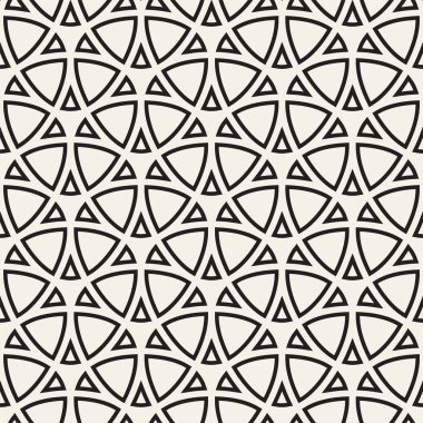 Vektör seamless modeli. Modern şık doku. Geometrik arka plan yinelenen. Çizgili kafes ızgara. Doğrusal grafik tasarım.