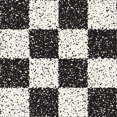 Gürültülü soyut geometrik şekiller arka plan dokulu. Vektör Dikişsiz vintage grungy desen.