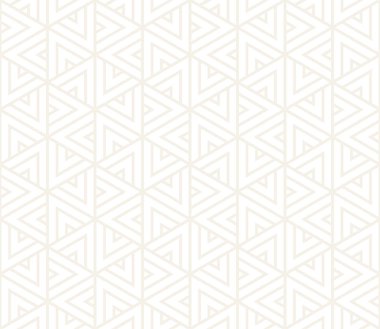 Vektör seamless modeli. Modern şık doku. Geometrik fayans gelen çizgili üçgen öğe yinelenen