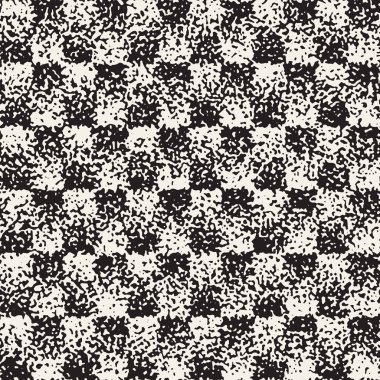 Gürültülü soyut geometrik şekiller arka plan dokulu. Vektör Dikişsiz vintage grungy desen.