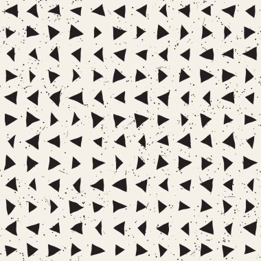 Elle çizilmiş stil etnik seamless modeli. Arka plan siyah ve beyaz soyut geometrik şekiller.