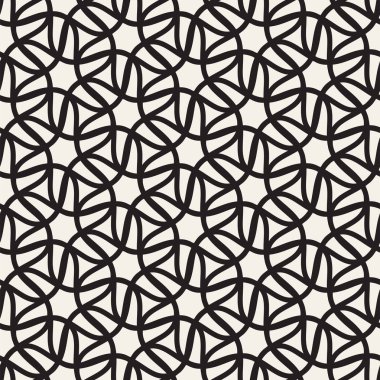 Vektör seamless modeli. Modern şık doku. Geometrik arka plan yinelenen. Çizgili kafes. Doğrusal grafik tasarım.