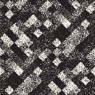 Gürültülü soyut geometrik şekiller arka plan dokulu. Vektör Dikişsiz grungy desen.