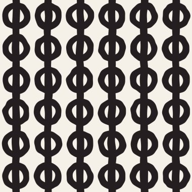 Elle çizilmiş stil etnik seamless modeli. Siyah ve beyaz soyut grungy geometrik arka plan.