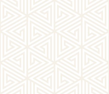 Vektör seamless modeli. Modern şık doku. Geometrik fayans gelen çizgili üçgen öğe yinelenen