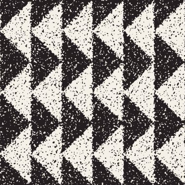 Gürültülü soyut geometrik şekiller arka plan dokulu. Vektör Dikişsiz vintage grungy desen.