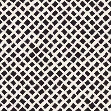 Elle çizilmiş stil etnik seamless modeli. Arka plan siyah ve beyaz soyut geometrik şekiller.