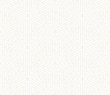 Vektör seamless modeli. Modern şık doku. Geometrik fayans gelen çizgili üçgen öğe yinelenen