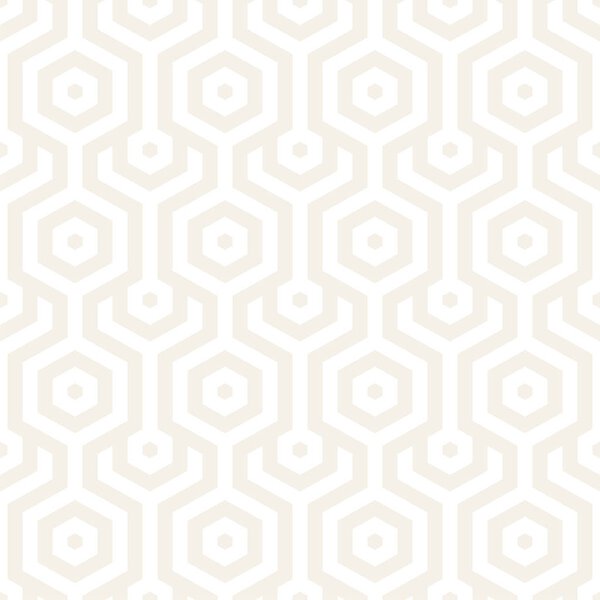 Vector seamless subtle stripes pattern. Modern stylish texture with monochrome trellis. Repeating geometric hexagonal grid. Simple lattice graphic design.