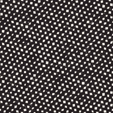 Elle çizilmiş stil etnik seamless modeli. Arka plan siyah ve beyaz soyut geometrik şekiller.