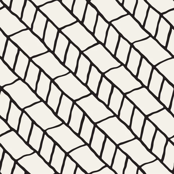 El ile Dikişsiz desen fırça darbeleriyle çizilmiş. Doodle grunge illüstrasyon mürekkep. Geometrik tek renkli vektör desen.