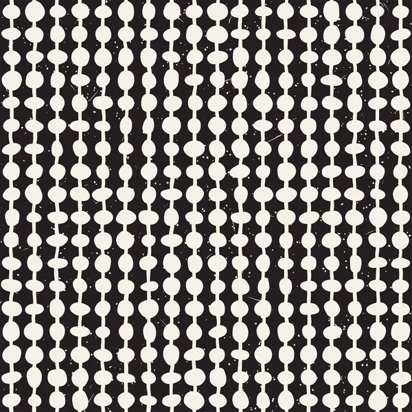 Elle çizilmiş stil etnik seamless modeli. Arka plan siyah ve beyaz soyut geometrik şekiller.