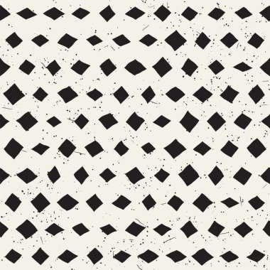 Elle çizilmiş stil etnik seamless modeli. Arka plan siyah ve beyaz soyut geometrik şekiller.