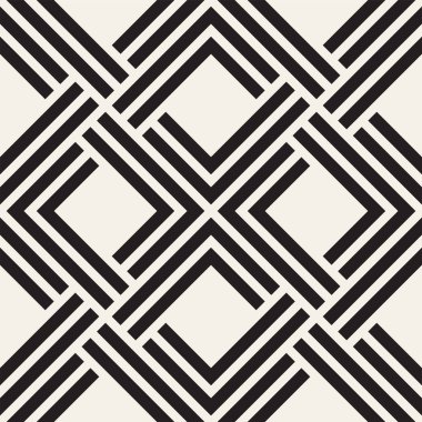 Vektör Dikişsiz örgü desen. Tek renkli kafes ile modern şık doku. Geometrik kılavuz yinelenen. Basit grafik tasarım arka plan. 