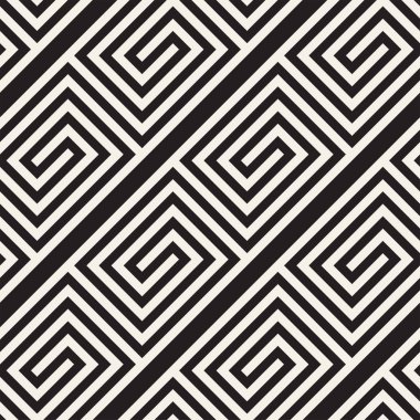 Vektör Dikişsiz örgü desen. Tek renkli kafes ile modern şık doku. Geometrik kılavuz yinelenen. Basit grafik tasarım arka plan. 