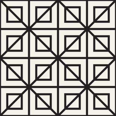 Vektör Dikişsiz örgü desen. Tek renkli kafes ile modern şık doku. Geometrik kılavuz yinelenen. Basit grafik tasarım arka plan. 