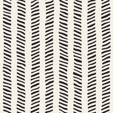 El çizimi, pürüzsüz bir şekil. Siyah beyaz soyut geometrik döşeme arkaplanı. vektör biçiminde karalama çizgisi kafesi