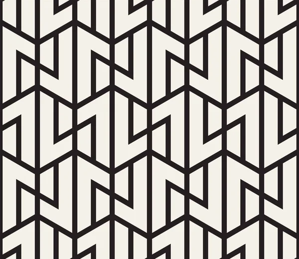 Векторный Бесшовный Шаблон Современная Стильная Абстрактная Текстура Повторение Геометрических Плиток — стоковый вектор
