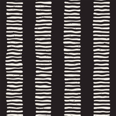 El çizimi, pürüzsüz bir şekil. Siyah beyaz soyut geometrik döşeme arkaplanı. vektör biçiminde karalama çizgisi kafesi