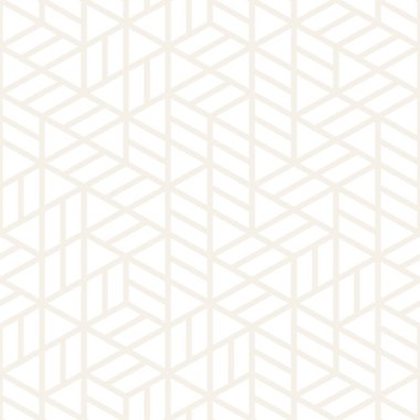 Vektör sorunsuz ince çizgili desen. Tek renkli kafes ile modern şık doku. Yinelenen geometrik altıgen kılavuz. Basit kafes grafik tasarım.