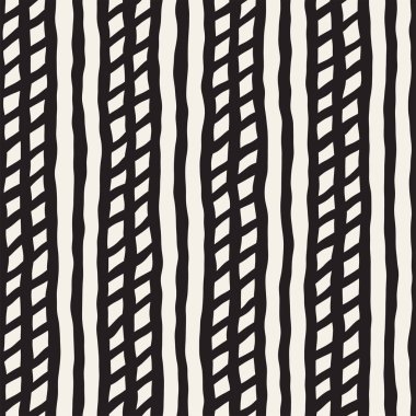 El çizimi, pürüzsüz bir şekil. Siyah beyaz soyut geometrik döşeme arkaplanı. vektör biçiminde karalama çizgisi kafesi