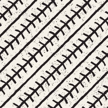 El çizimi, pürüzsüz bir şekil. Siyah beyaz soyut geometrik döşeme arkaplanı. vektör biçiminde karalama çizgisi kafesi