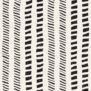 El çizimi, pürüzsüz bir şekil. Siyah beyaz soyut geometrik döşeme arkaplanı. vektör biçiminde karalama çizgisi kafesi