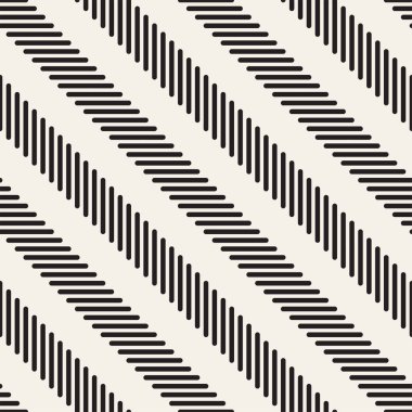 Vektörsüz çizgili desen. Monokrom sarmallı modern stil dokusu. Geometrik altıgen ızgara tekrarlanıyor. Basit kafes grafik tasarımı.