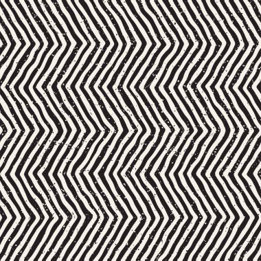 El çizimi, pürüzsüz bir şekil. Siyah beyaz soyut geometrik döşeme arkaplanı. vektör biçiminde karalama çizgisi kafesi