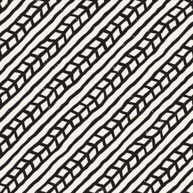 El çizimi, pürüzsüz bir şekil. Siyah beyaz soyut geometrik döşeme arkaplanı. vektör biçiminde karalama çizgisi kafesi