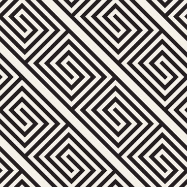 Vektör Dikişsiz örgü desen. Tek renkli kafes ile modern şık doku. Geometrik kılavuz yinelenen. Basit grafik tasarım arka plan. 