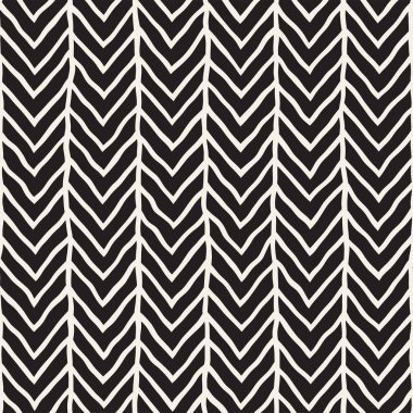 El çizimi, pürüzsüz bir şekil. Siyah beyaz soyut geometrik döşeme arkaplanı. vektör biçiminde karalama çizgisi kafesi