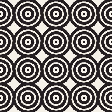 Sorunsuz soyut çizilmiş desen ver. Vektör Serbest çizgiler arka plan doku. Mürekkep fırça darbeleri basit geometrik tasarım.