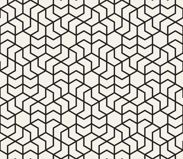 Векторний Безшовний Візерунок Сучасна Стильна Абстрактна Текстура Повторювані Геометричні Плитки — стоковий вектор