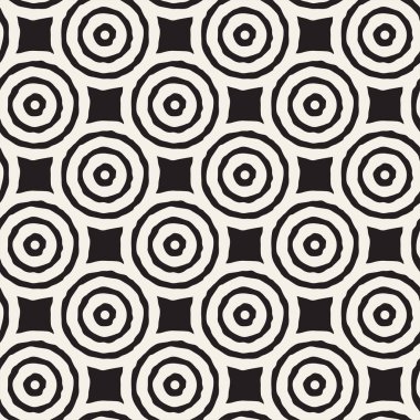 Sorunsuz soyut çizilmiş desen ver. Vektör Serbest çizgiler arka plan doku. Mürekkep fırça darbeleri basit geometrik tasarım.