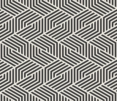 Vektör kusursuz desen. Modern stil soyut doku. Tekrarlanan geometrik fayanslar