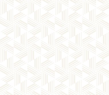 Vektör kusursuz desen. Modern stil soyut doku. Çizgili elementten geometrik fayanslar tekrarlanıyor