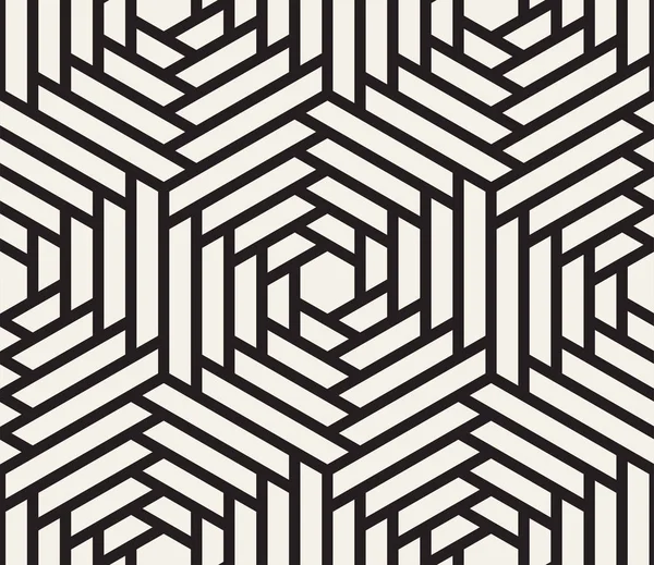 Vektör kusursuz desen. Modern stil soyut doku. Çizgili elementten geometrik fayanslar tekrarlanıyor