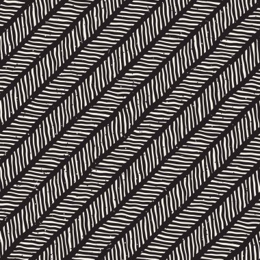 El çizimi, pürüzsüz bir şekil. Siyah beyaz soyut geometrik döşeme arkaplanı. vektör biçiminde karalama çizgisi kafesi