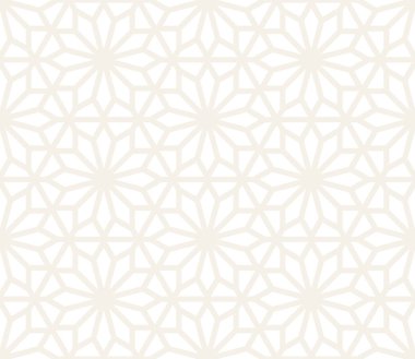Vektör kusursuz desen. Modern stil soyut doku. Çizgili elementten geometrik fayanslar tekrarlanıyor